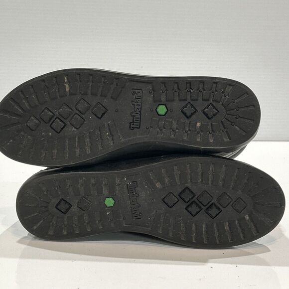 Timberland Women 8.5 Dausette A1KLO Black Nubuck Leather High Top Sneakers - Picture 13 of 13